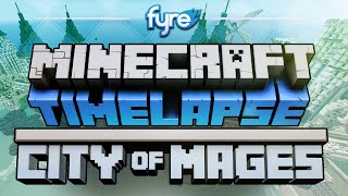 Minecraft Timelapse  Laenadur  City of Mages [upl. by Itin]