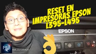 ¡Desbloquea el Potencial Guía para Reiniciar Contadores Impresoras Epson L395L495 Programa RESET [upl. by Akirehs]