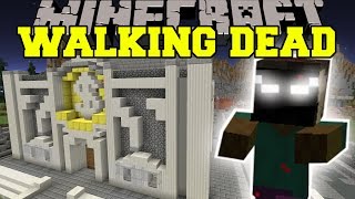 Minecraft THE WALKING DEAD WHO WILL SURVIVE THE ZOMBIES HORDES MiniGame [upl. by Tayib]