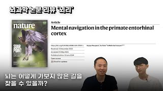 뇌과학 리뷰 quot뇌리quot Mental navigation in the primate entorhinal cortex [upl. by Arissa747]