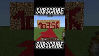 minecraft subscribe [upl. by Clynes]