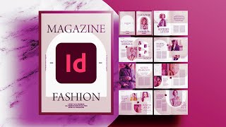 How to Create a Magazine Design in Adobe InDesign [upl. by Melquist]