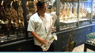 Test Theo Wanne Mantra Tenor Saxophone by Sax Society [upl. by Notnroht425]