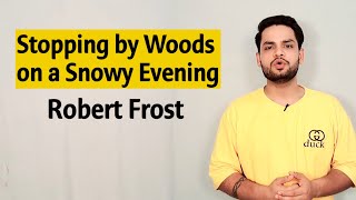 Stopping by Woods on a Snowy Evening by Robert Frost in hindi [upl. by Nail]