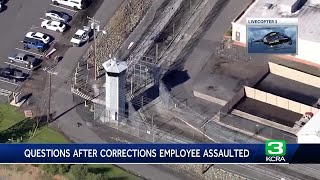 Prison officer assaulted by inmate serving life sentence in Tuolumne County [upl. by Nawuj]