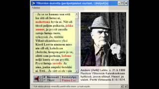 Suomen murteet  Old Finnish dialects [upl. by Nolahs]