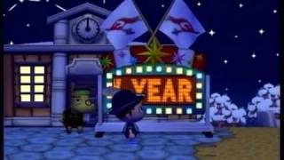 Animal Crossing City Folk  New Years Eve [upl. by Tuttle238]