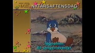 TV2 intro til Et PingvinEventyr fra 1990 [upl. by Charie55]