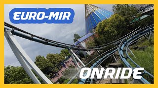 EuropaPark EuroMir  OnrideVideo [upl. by Anilok]