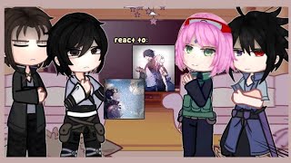 ErenMika amp Sasusaku react to themsekvesGacha [upl. by Culberson332]