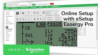 Easergy P3  Online configuration with eSetup Easergy Pro [upl. by Haerle954]