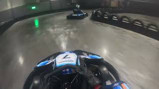 Nottingham Teamsport karting 2122024 50 lap race 2nd [upl. by Gnouh]