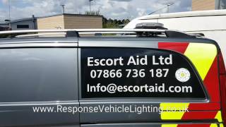 Customer Video  Escort Aid Ltd  Lightbar and LED Modules [upl. by Garbers683]