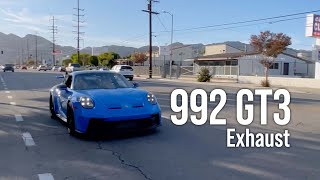 WORLDS FIRST amp LOUDEST 992 GT3 EXHAUST [upl. by Dav]