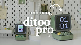 New Divoom DitooPro speaker  calm unboxing  review [upl. by Oniluap]