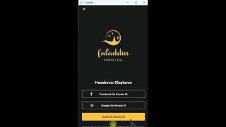 Faladdin fal uygulaması  Android Uygulama [upl. by Abbott]