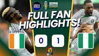 TroostEkong PENALTY COTE DIVOIRE 01 NIGERIA Highlights amp Match Reaction [upl. by Ruon]