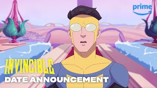 Invincible  Season 2 Part 2 Date Announcement  Prime Video [upl. by Accire881]