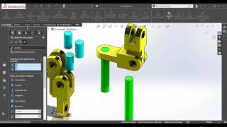 CSWA Solidworks Sample Exam Assembly Modeling Question 7 amp 8 Best Way [upl. by Forlini]