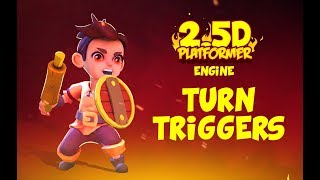 25D Platformer Turn Triggers [upl. by Aehs]