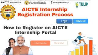 AICTE Internship Registration Process  How to make Account on AICTE Internship Portal  Full Detail [upl. by Rego]