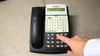 Avaya Partner  How to configure voice mail [upl. by Nelram618]