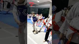 TAEKWONDO KTS 🥰sinhvien taekwondo vothuat [upl. by Wiltsey885]