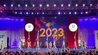 Stingrays STEEL Day 1 Cheerleading Worlds 2023 [upl. by Horwitz]