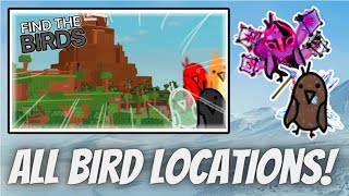 All Bird Locations in Find the Birds by eyezlord on Roblox [upl. by Brainard]