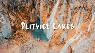 Plitvice Lakes National Park Croatia  Drone 4K [upl. by Yelsgnik274]