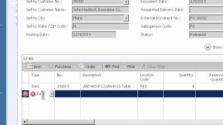 Dynamics NAV 2013  Quick Entry [upl. by Christis]