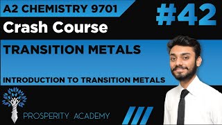 Introduction to Transition Metals  Transition metals  9701 A2 Chemistry UrduHindi [upl. by Lledrev891]