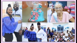 CELEBRATING MY GRANDMOTHERS 94TH BIRTHDAY  MY AUNT SURPRISED US AFTER 13 YEARS😩❤️ [upl. by O'Connell542]