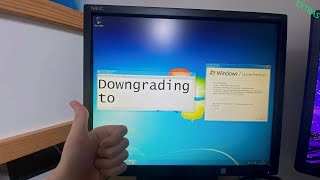 DOWNGRADING to WINDOWS 7 EXTRAS [upl. by Krauss]