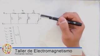 Electricidad y Magnetismo  Circuito de Inductores [upl. by Adyol]