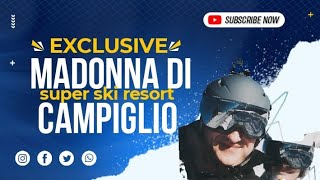 Madonna di Campiglio ski slope 73 red  76 blue [upl. by Nicolas822]