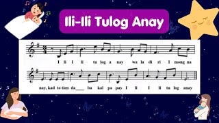 IliIli Tulog Anay Grade 4 Song with Instrumental lower key D minor [upl. by Oinotla687]