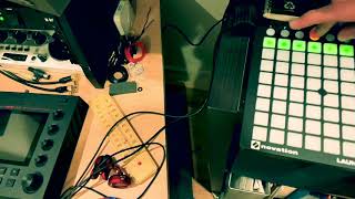 Using The Launchpad with the Westlicht Performer Eurorack Sequencer [upl. by Tanney]