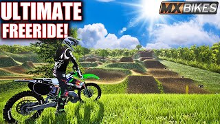 THE ULTIMATE FREERIDE PLAYGROUND IS HERE IN MXBIKES [upl. by Atteynad]