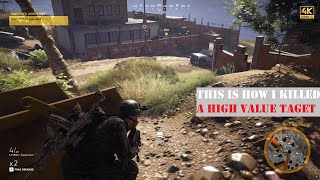 This is how I Eliminated A HighValue Target in Wildlands 4K UHD ULTRA SETTINGS Gameplay ghostrecon [upl. by Euhsoj303]