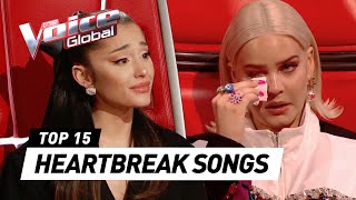 💔 EMOTIONAL HEARTBREAK songs on The Voice [upl. by Philippe802]