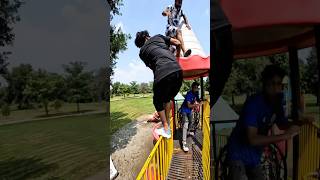 Parkour Playground Chase POV [upl. by Dorcas]