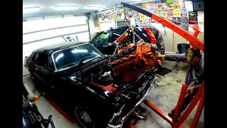 Chevrolet Nova 454  Part 1  Engine Removal  Timelapse [upl. by Jordana816]