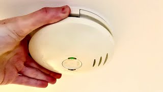 How to open Smoke Detector Cover and Change Battery [upl. by Mroz]