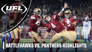 St Louis Battlehawks vs Michigan Panthers  UFL Highlights [upl. by Kape606]