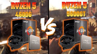 Amd Ryzen 5 4600g vs 5600gt  16gb Ram  Benchmark Teste [upl. by Xonel502]