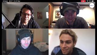 5SOS livestream on Twitch 270320 [upl. by Annhej]