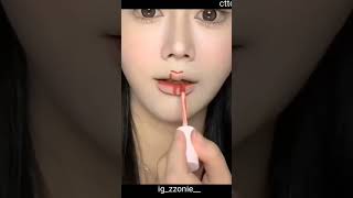 Korean lips makeup tutorial 👄 [upl. by Carisa616]