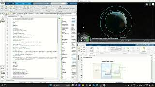 Hohmann Transfer of satellite from one orbit to another orbit scenario [upl. by Einre]