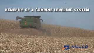 Hillco Sidehill Leveling Systems for John Deere S Series Combines [upl. by Reddin]